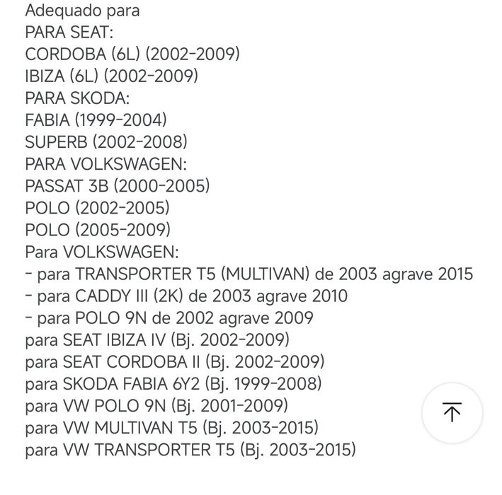 Fechadura SEAT Ibiza