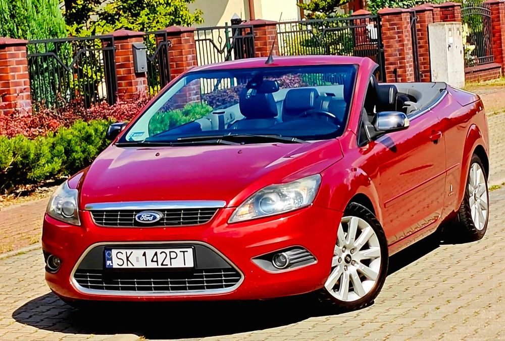 Ford Focus CABRIO * El. Dach * Sprawna KLIMA * Wiatrołap * 2.0d 136KM * Aluski *