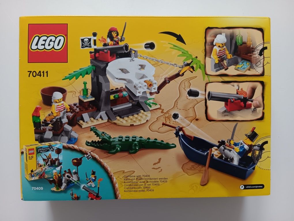 Nieotwarte LEGO 70411 Pirates Wyspa skarbów