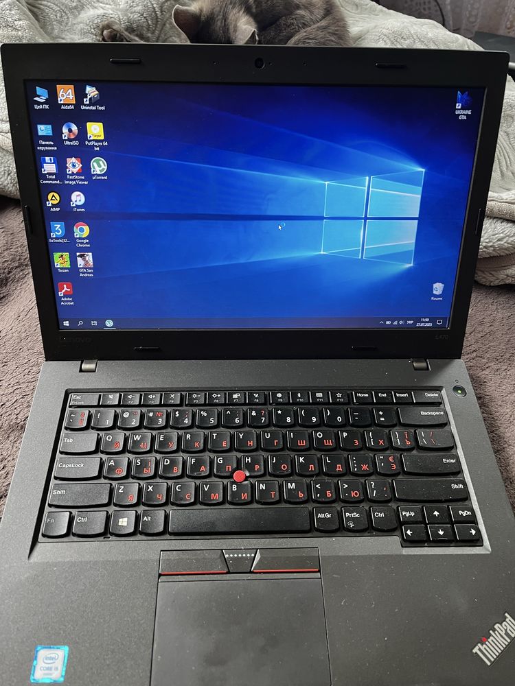 Продам Lenovo L470 комплект зарядка після офісу з європи