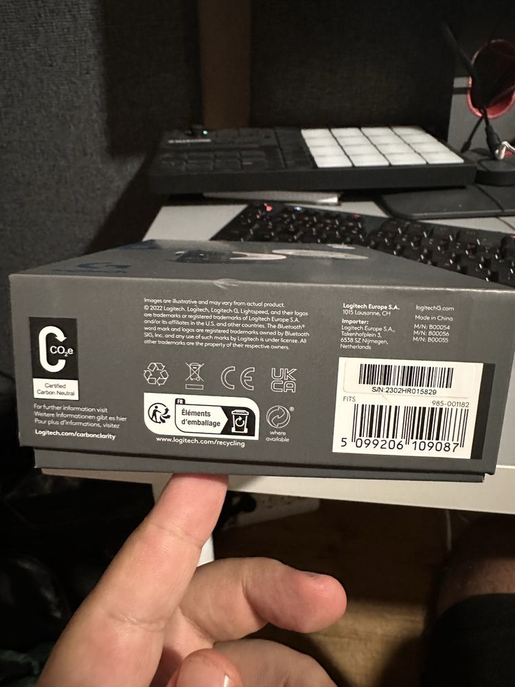 Logitech G FITS LIGHTSPEED słuchawki bezprzewodowe