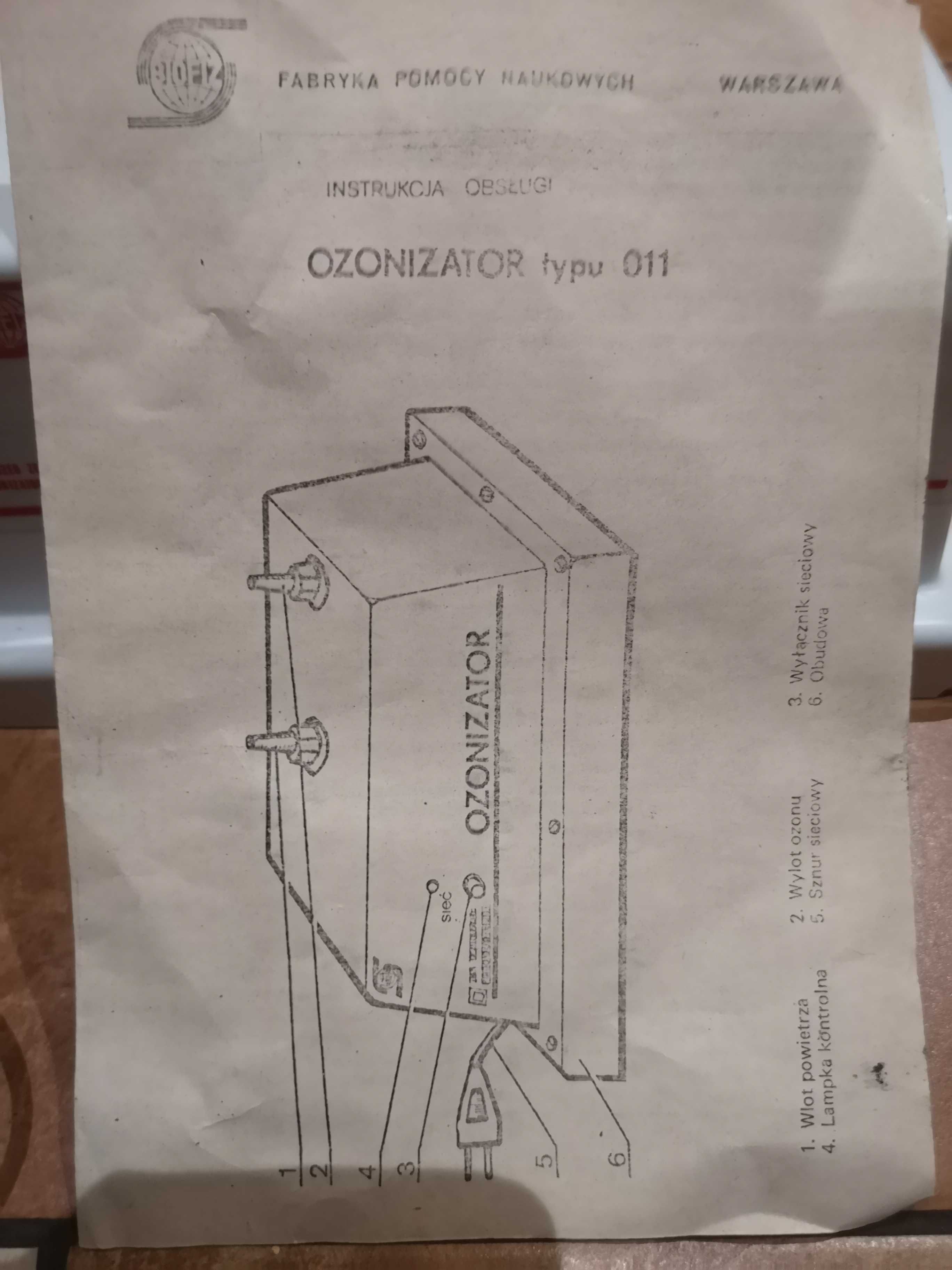 Ozonizator typu 011
