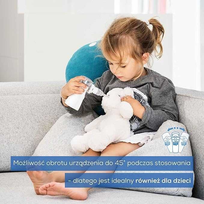 Nebulizator beurer IH57 siateczkowy akumulatorowy dla dzieci 689