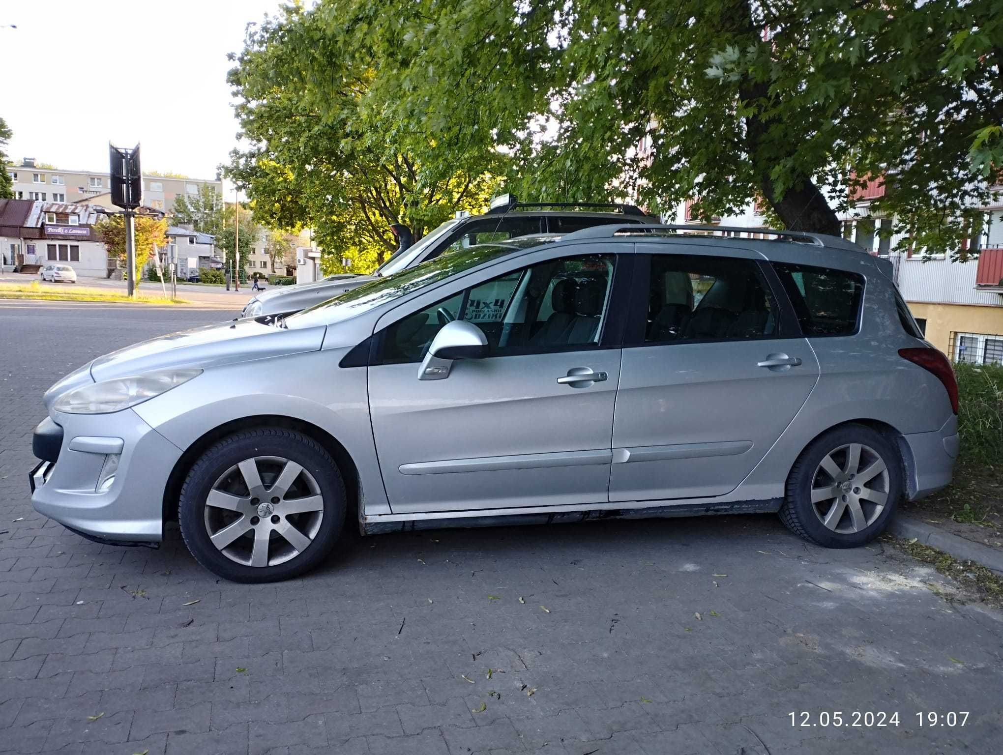 Peugeot 308SW, kombi, 1.6 benzyna, alufelgi, panorama