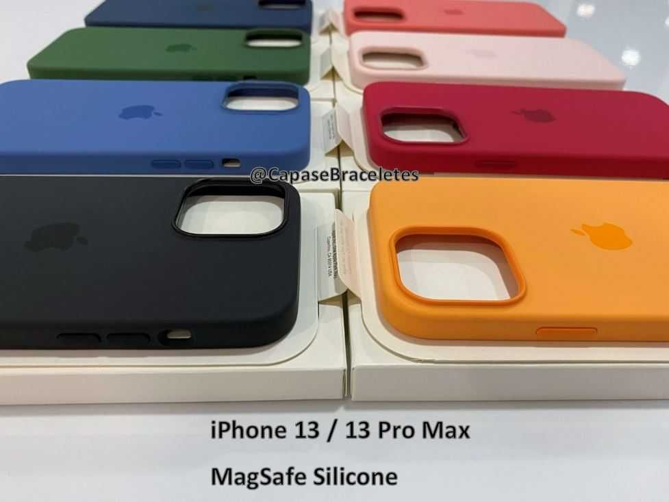 Capa em Silicone Magsafe para iPhone 13 Series