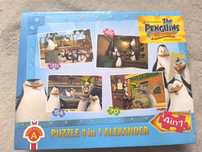Zabawki - puzzle Pingwiny z Madagaskaru