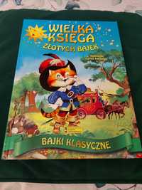 Wielka księga złotych bajek. Bajki klasyczne twarda okladka