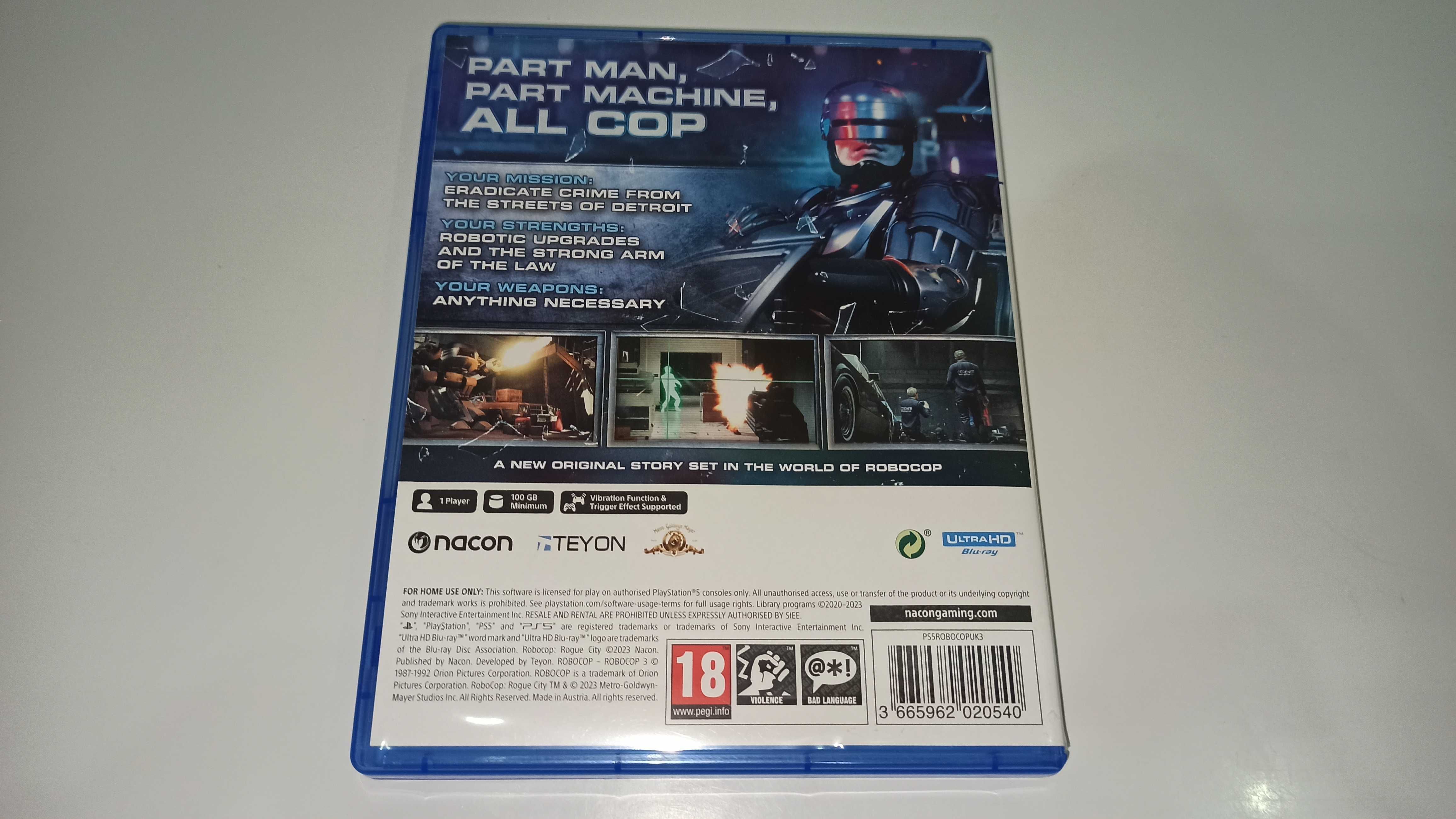 ps5 ROBOCOP ROGUE CITY PL po polsku fabuła i akcja, oldschool filmowa!