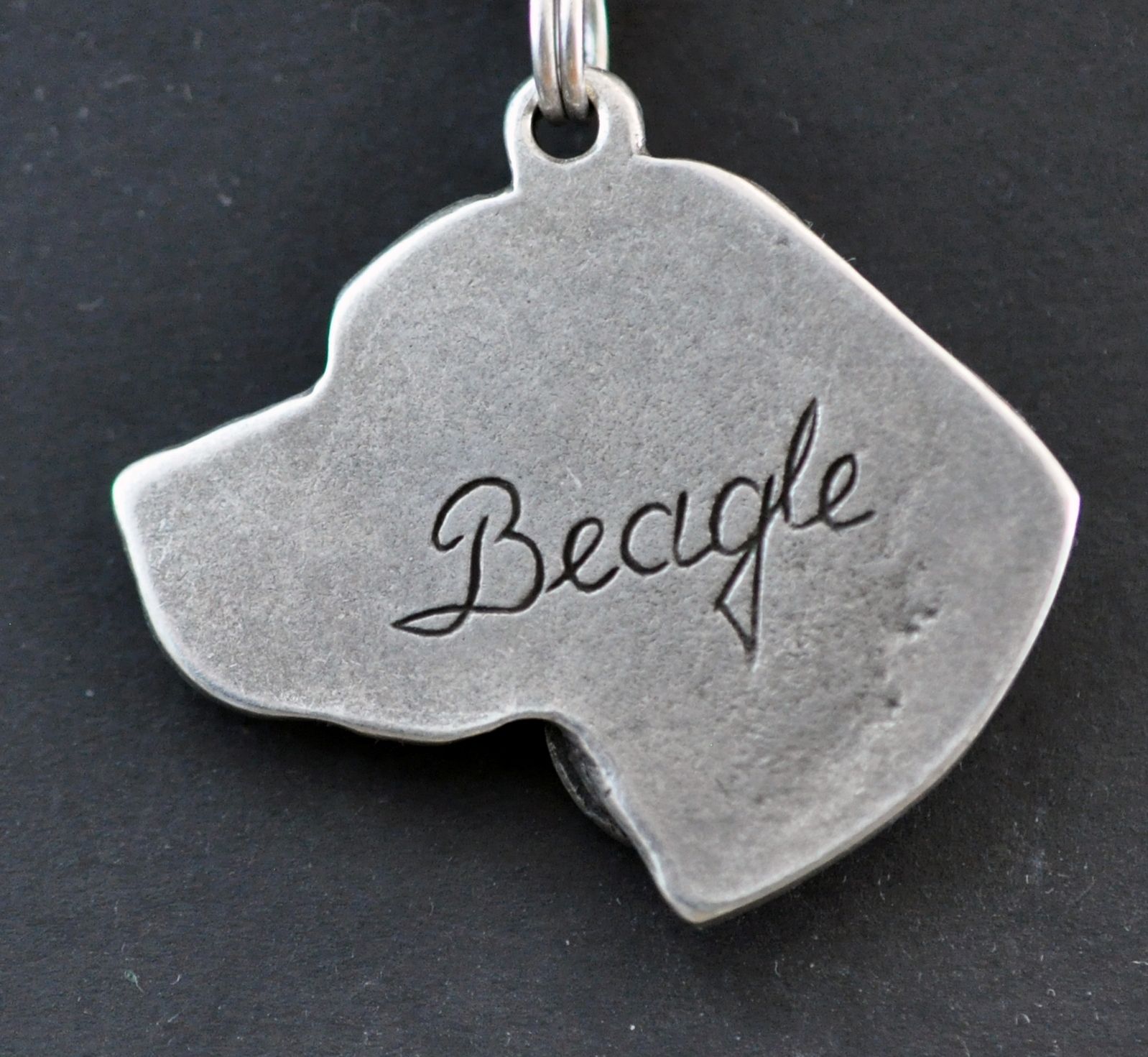 Beagle naszyjnik posrebrzany Art-Dog