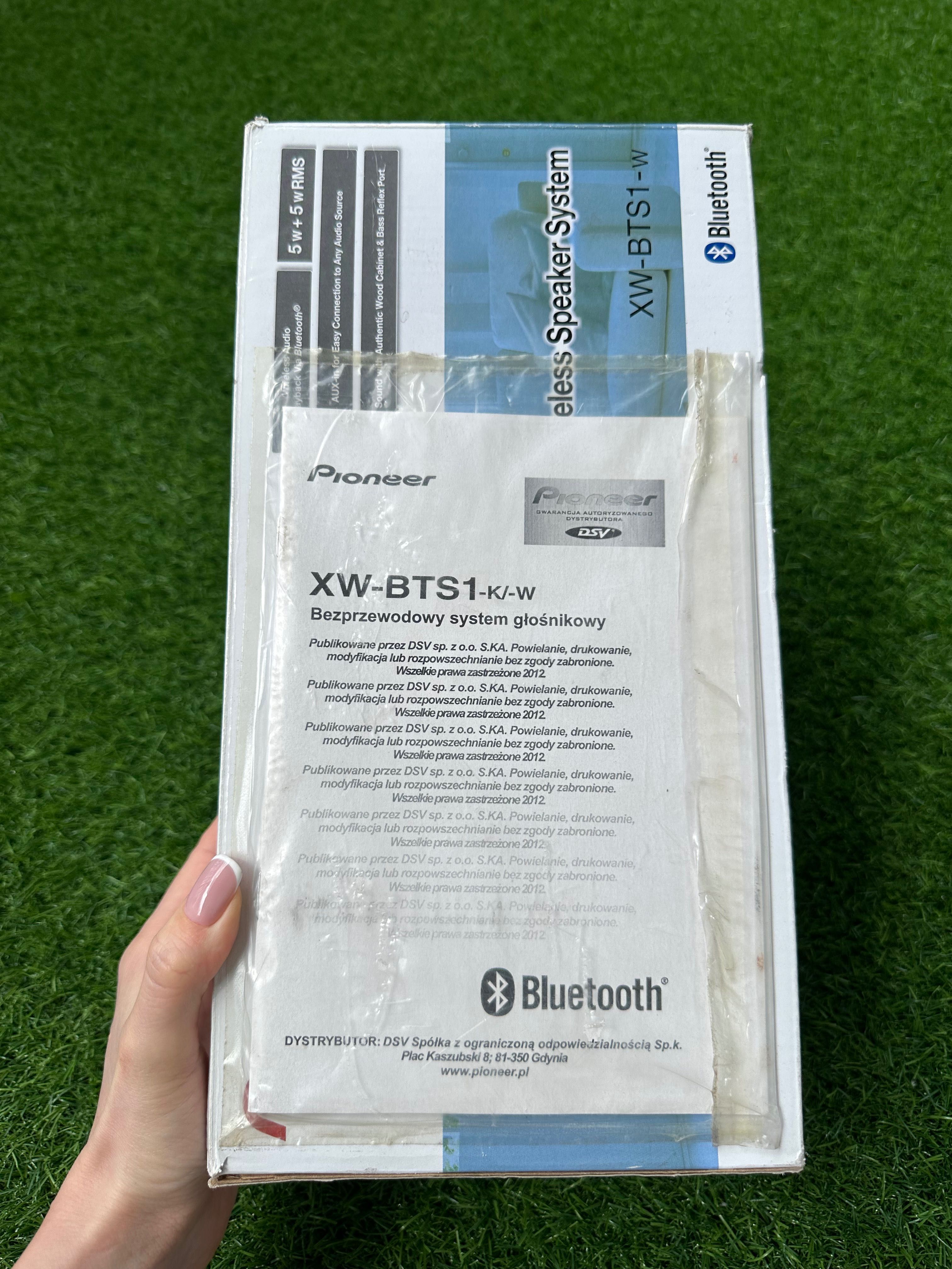 Głośnik Pioneer XW-BTS3-W Bezprzewodowy, Bluetooth