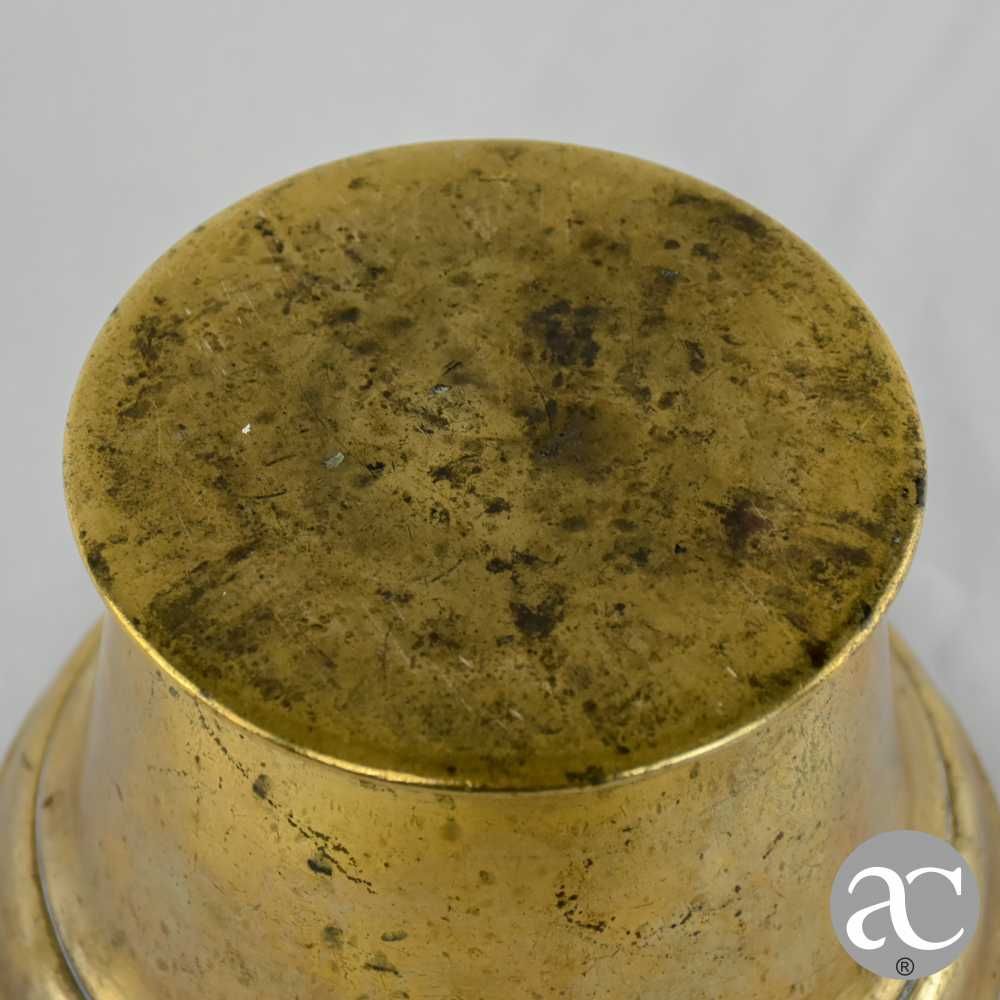 Almofariz com pilão em Bronze, séc. XIX