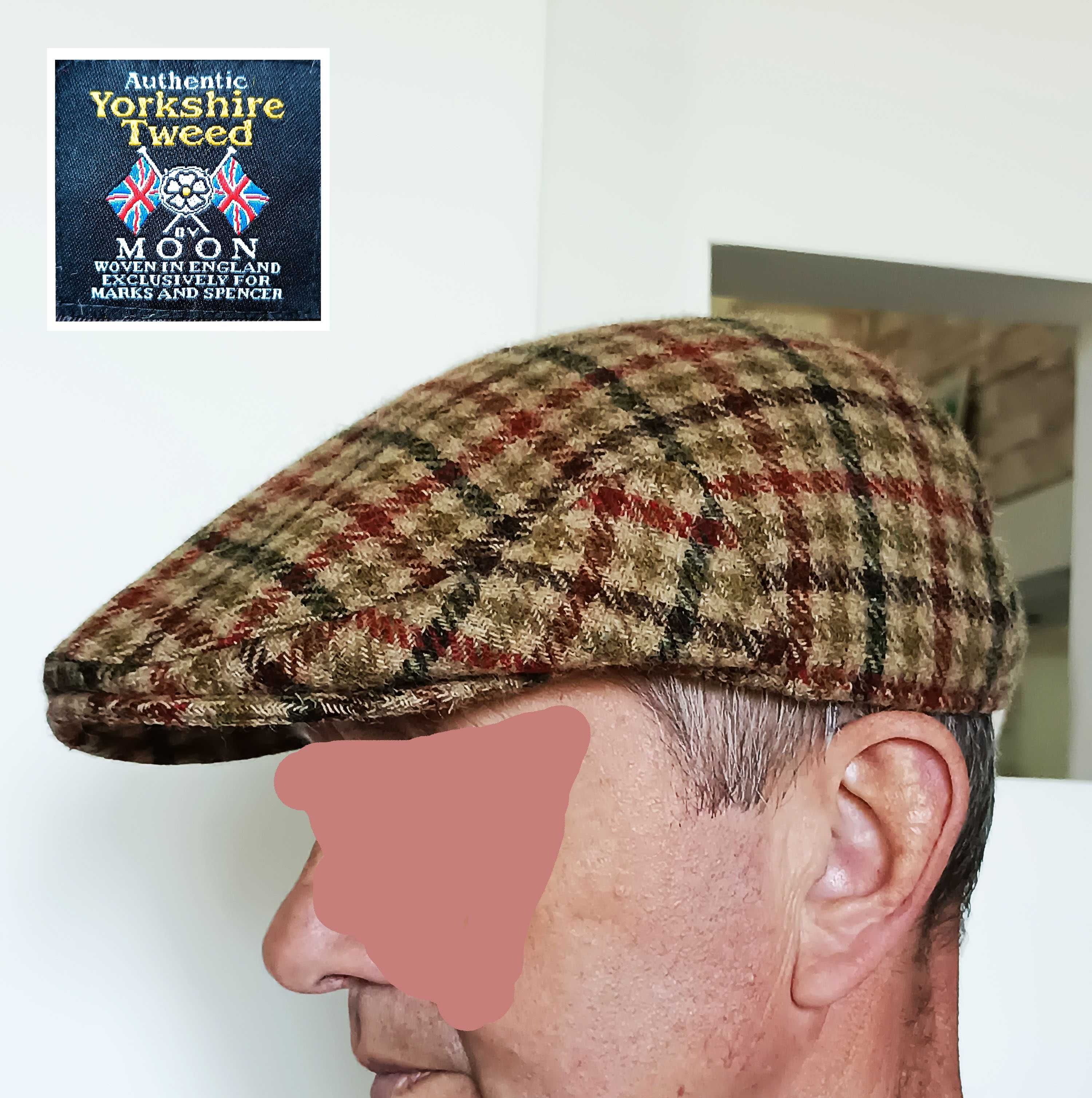Кепка MOON Yorkshire Tweed Англия. Жиганка хулиганка восьмиклинка