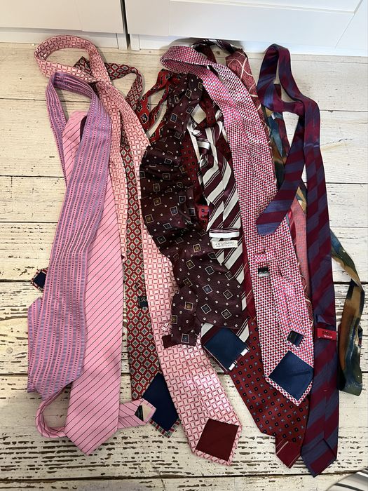 52 sztuki jedwabnych krawatow silk seide jedwab