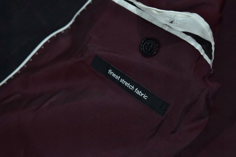 Strellson Allen Wełniana Marynarka Męska Stretch Slim Fit 102