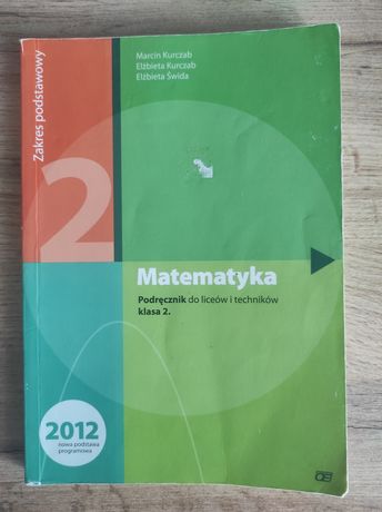 Podręcznik do matematyki klasa 2