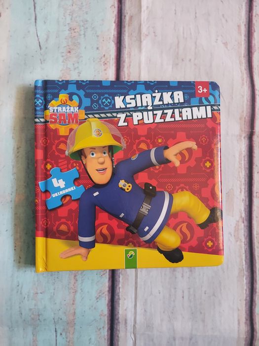 Książka z puzzlami Strażak Sam