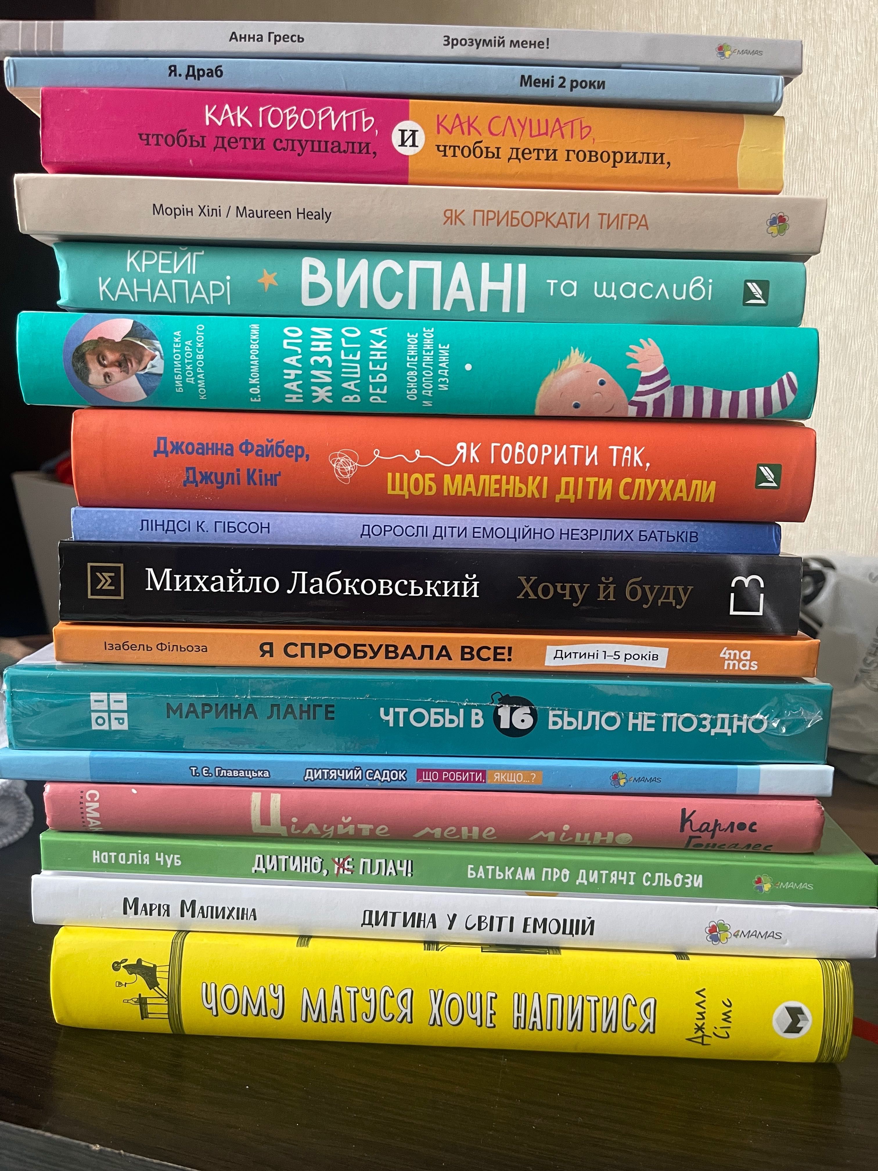 Книги для батьків