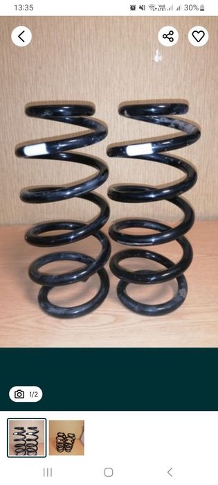 Задние пружины TOYOTA