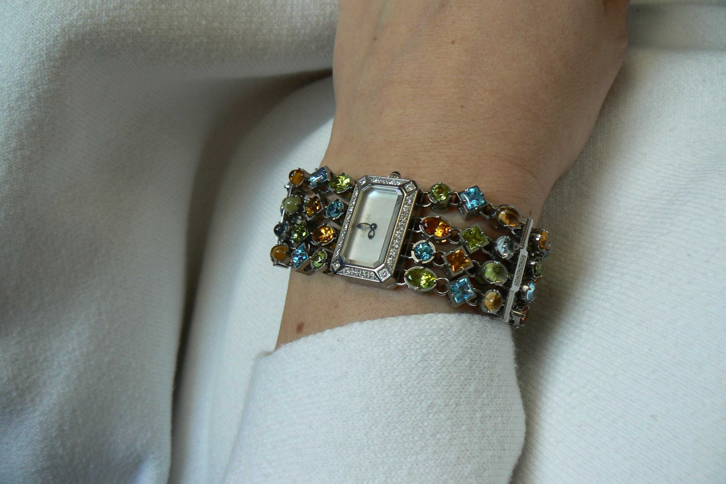 CORUM Potpourri diamenty brylanty cytryn topaz oliwin