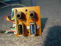 Gniazda USB i audio panel przedni do komputera