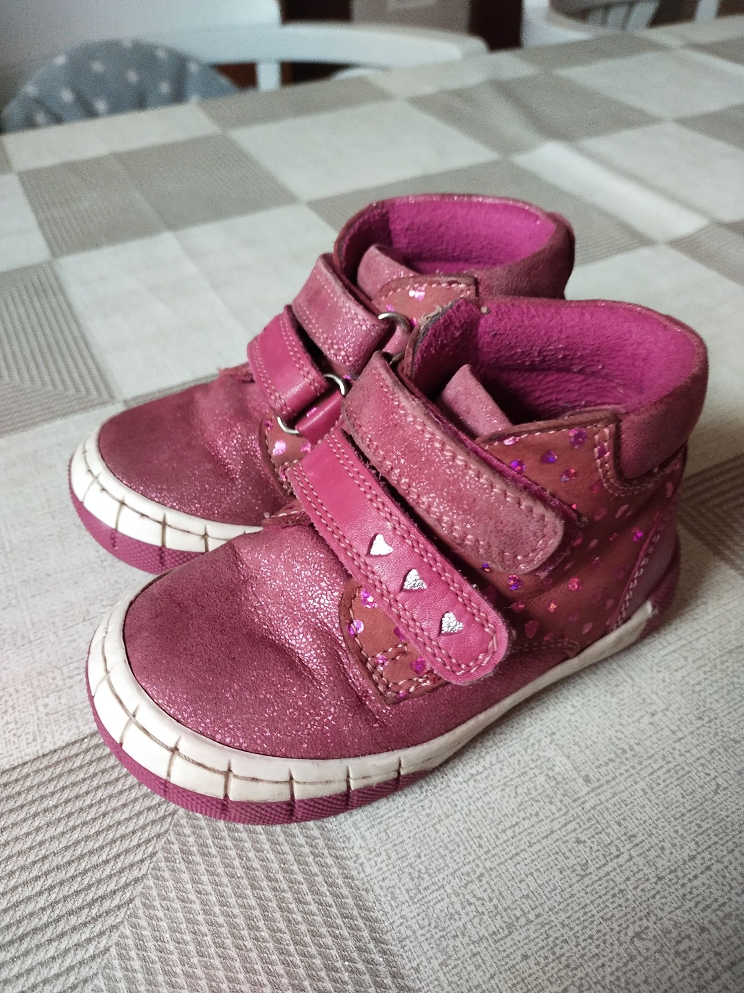 Lasocki Kids buty skórzane z lekkim ociepleniem rozmiar 21 wiosna zima