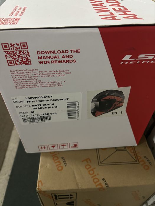 Мотошолом LS2 FF353