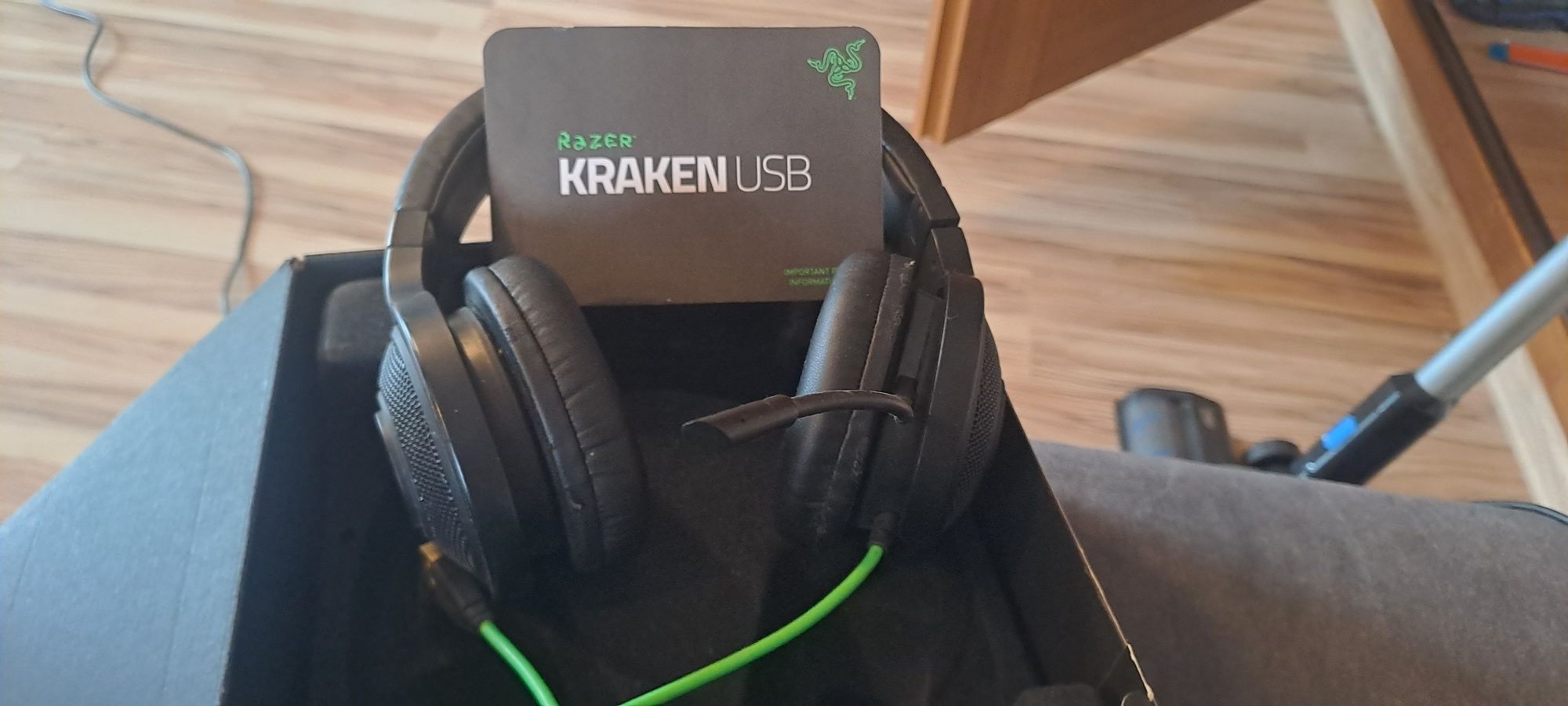 Słuchawki kraken razer usb z mikrofonem