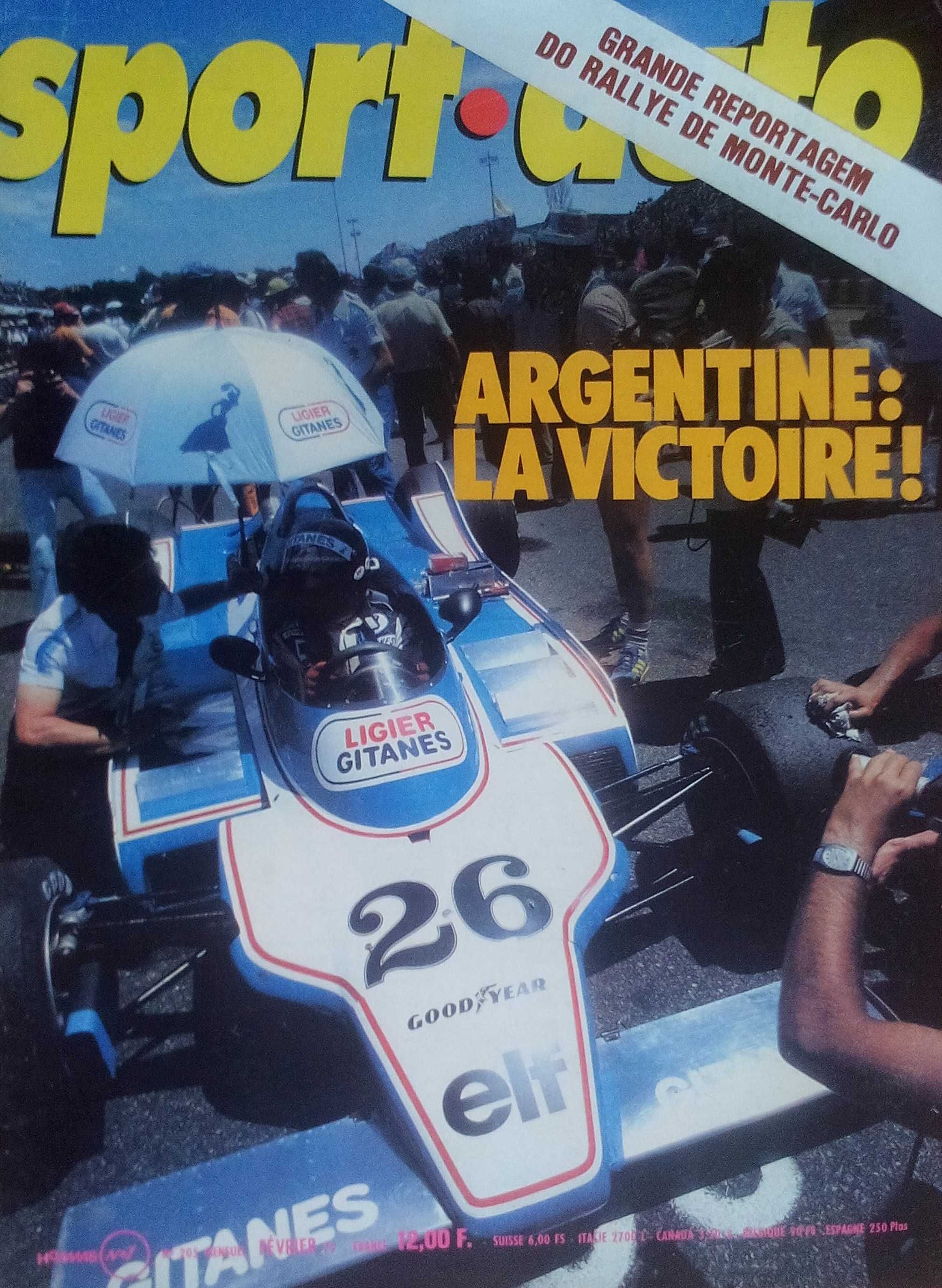 Revistas F1 antigas