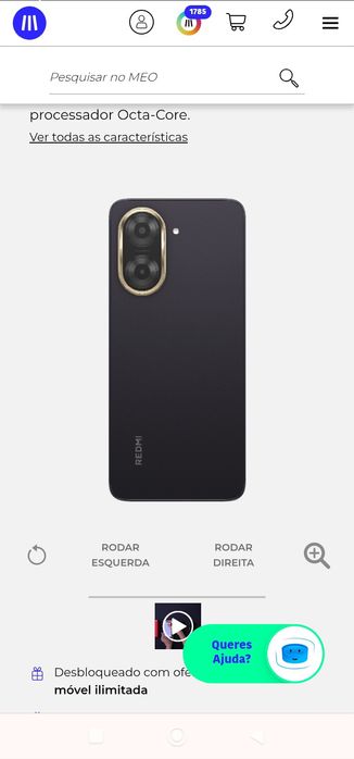Redmi A5 128GB a estrear