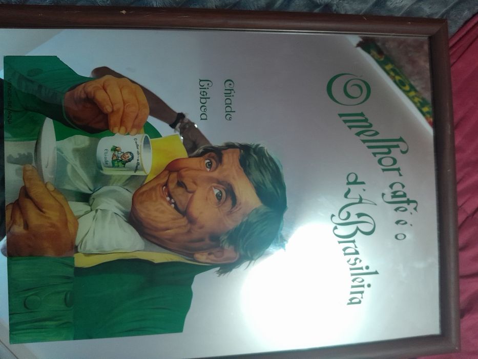 Antigo espelho vintage