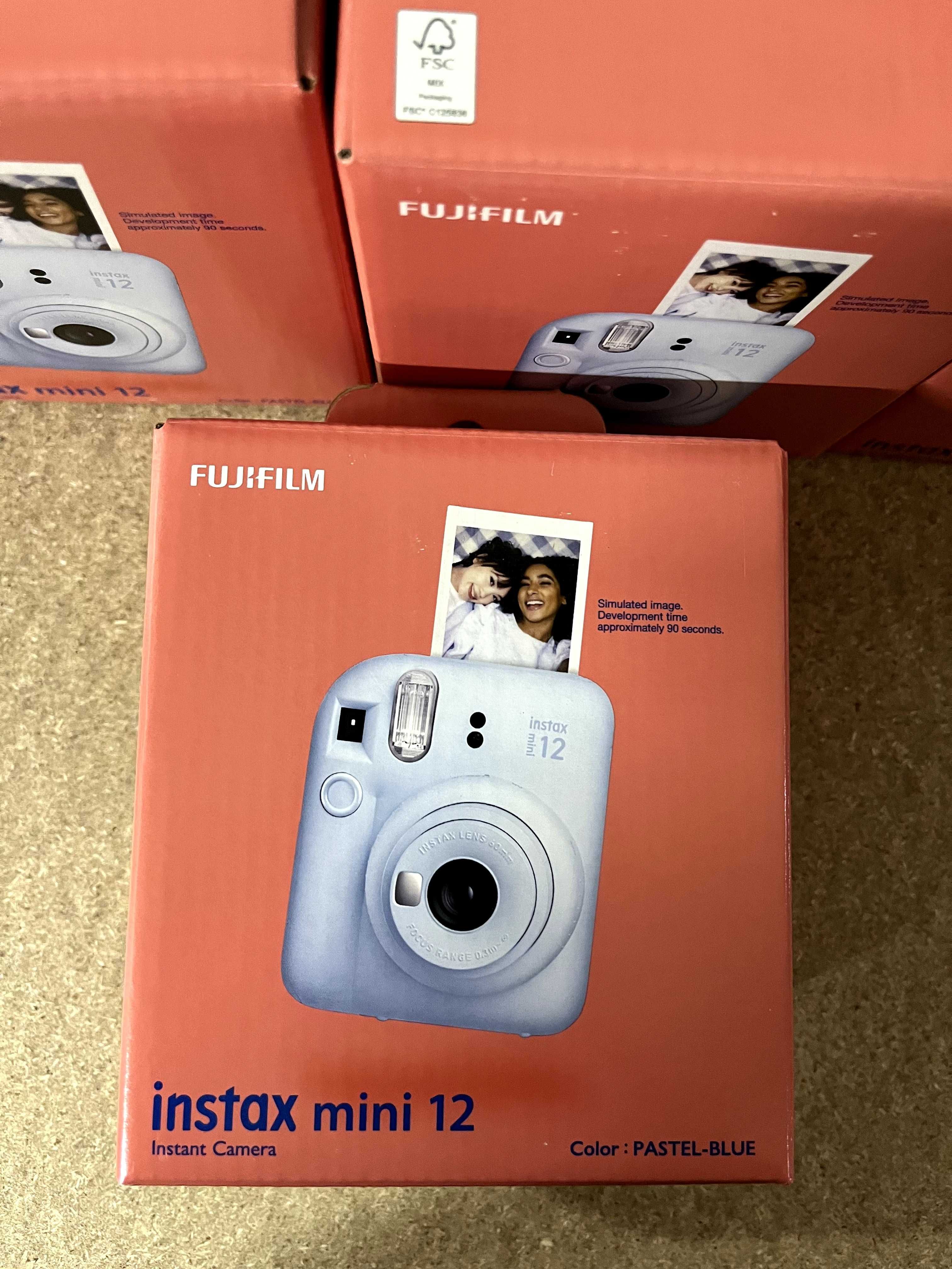 Фотокамера миттєвого друку Fujifilm Instax Mini 12 Pastel Blue Нові!