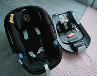 Fotelik Cybex Aton 5 + Baza ISOFIX/Pasy