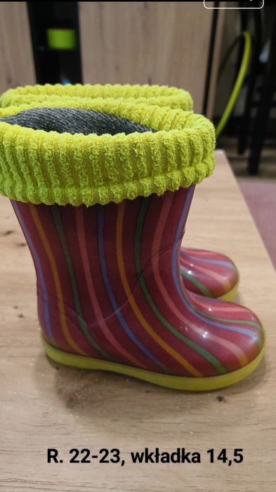 Kalosze 22-23 dziewczynka
