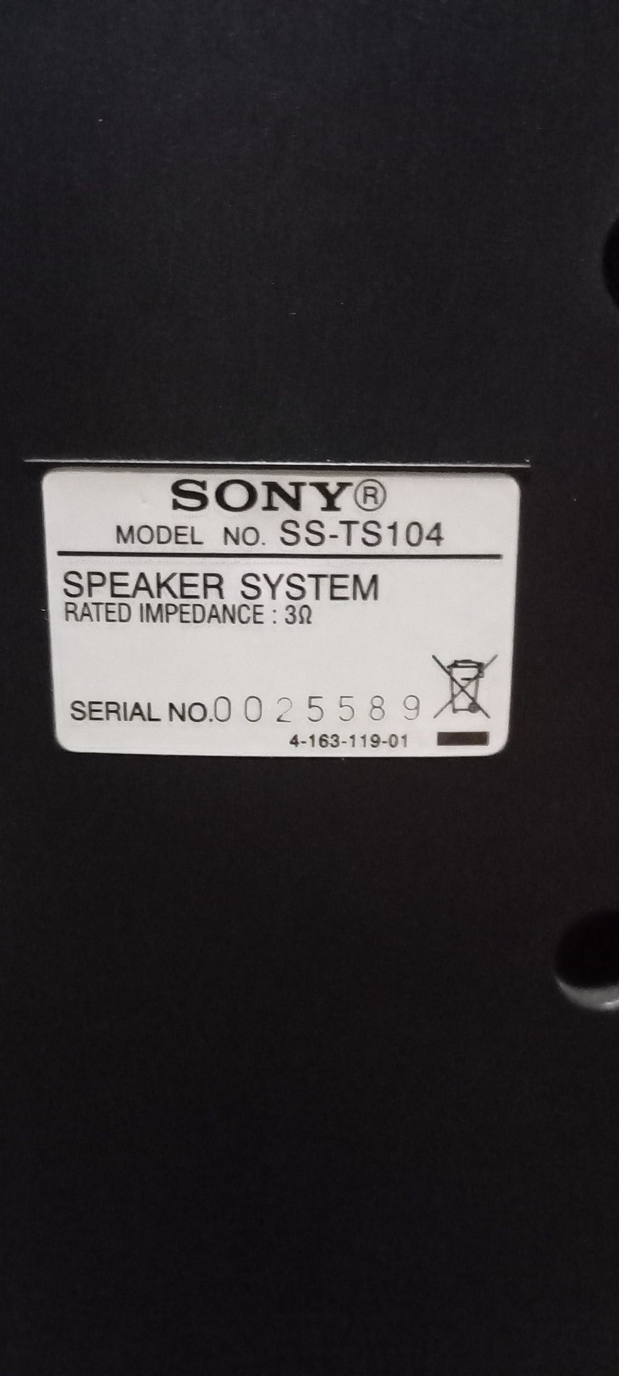 Głośniki Sony SS-TS104