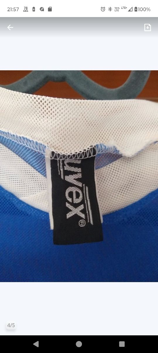 Made in Italy Męska koszulka rowerowa z siateczkowego materiału, M/L