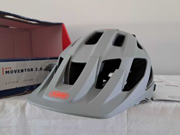 Kask rowerowy Abus Moventor 2.0 Chalk Grey L 57-61cm