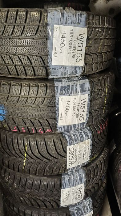Продам зимові колеса б/у 185/65 r15