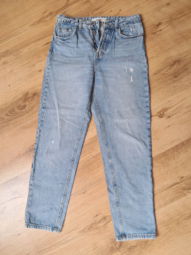 Spodnie damskie jeans jasne