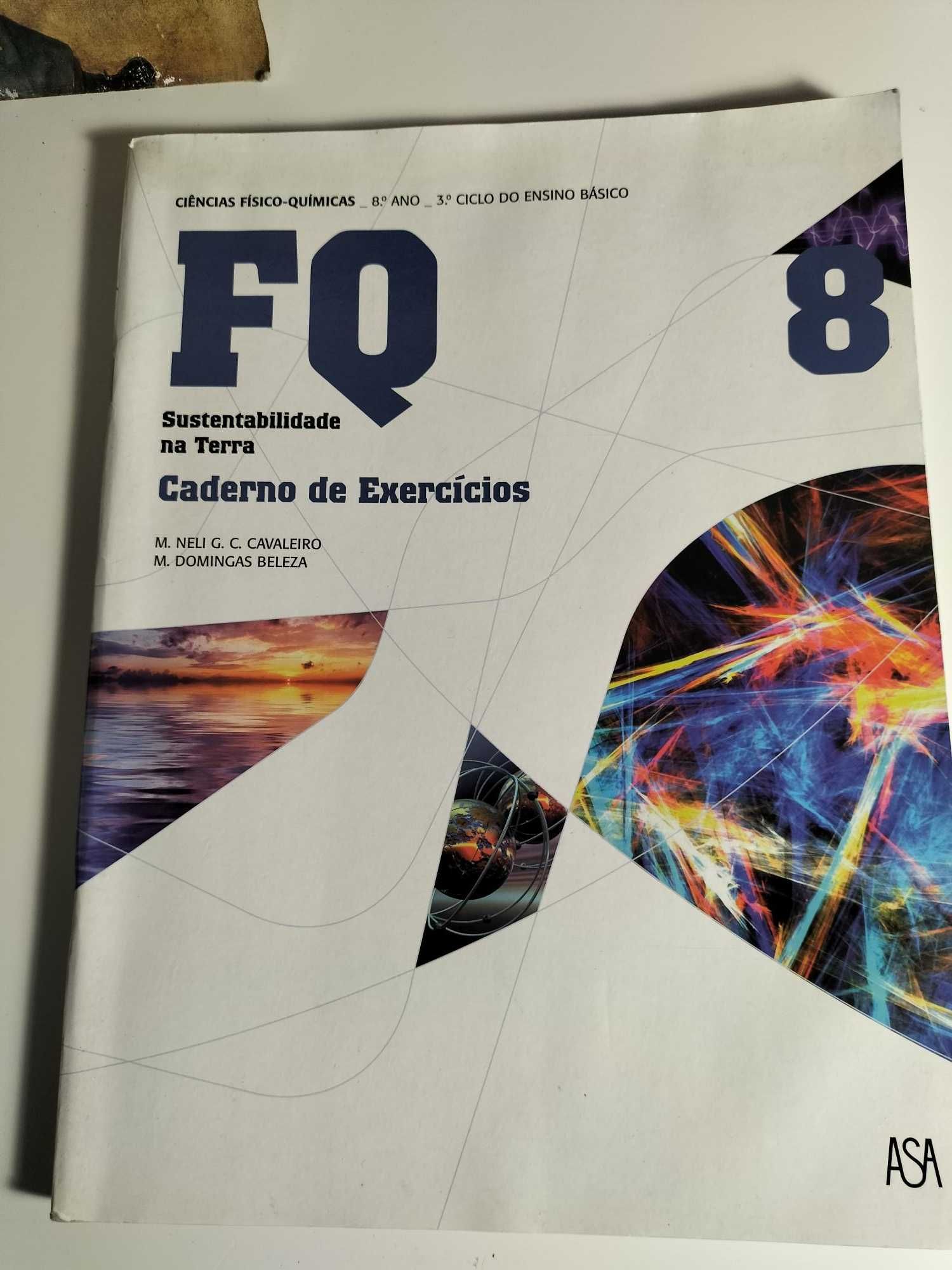 Cj.4 Livros Ciências Físico Química- 8ºano