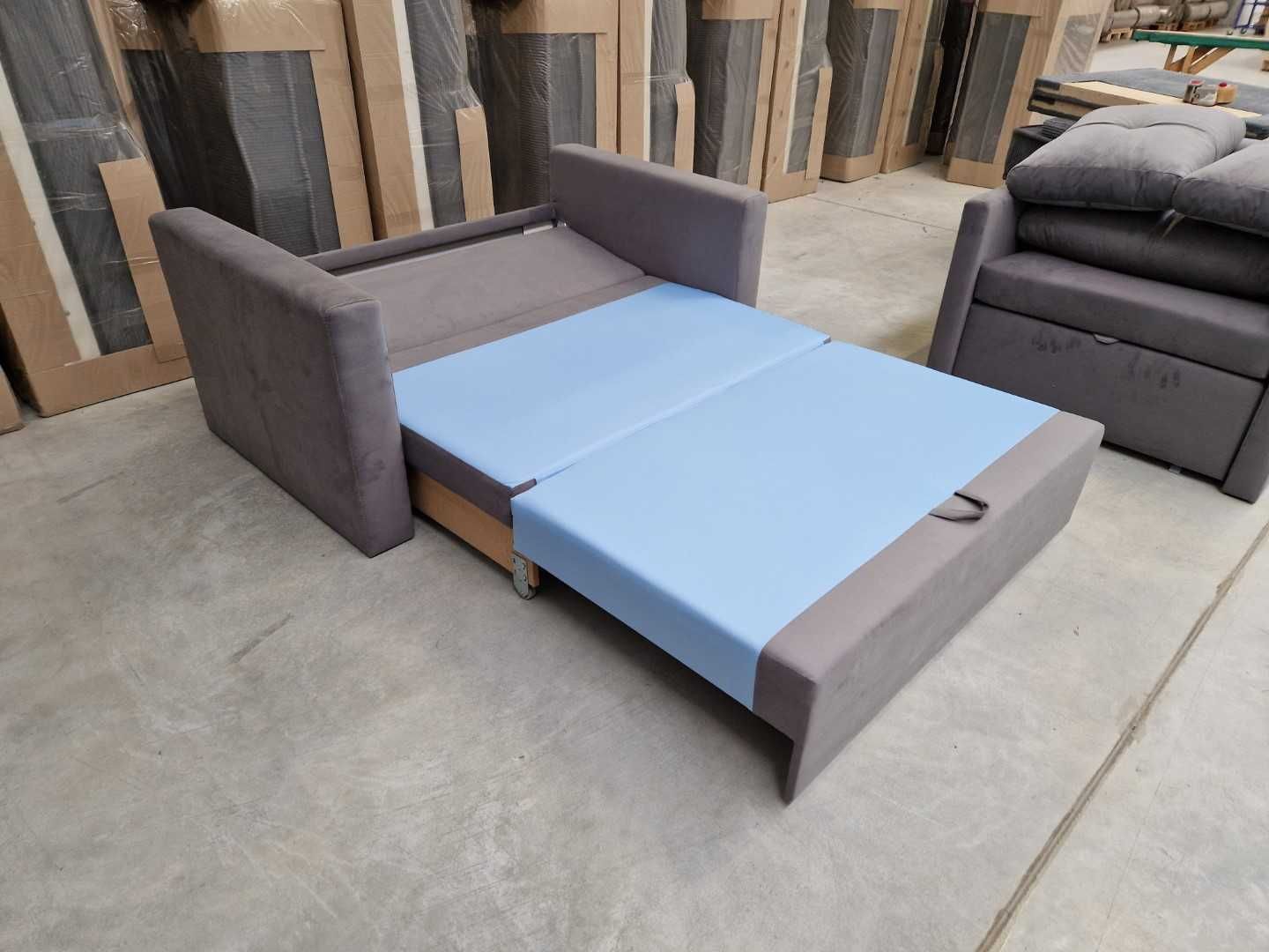 NOWA sofa dwójka rozkładana z pojemnikiem WYPRZEDAŻ MAGAZYNU do -50%