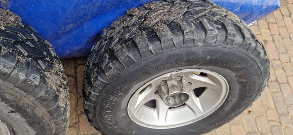 Koła z oponami 31 x 10,50 R15 off road 4x4 Opel Campo Isuzu topper