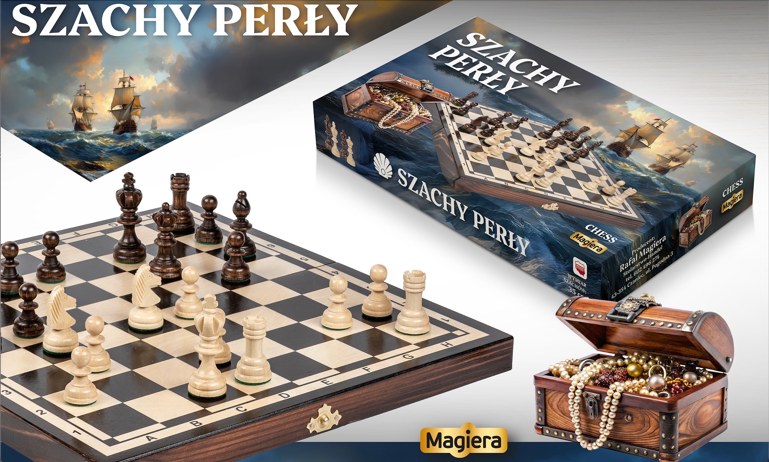 Szachy do gry "Perły"