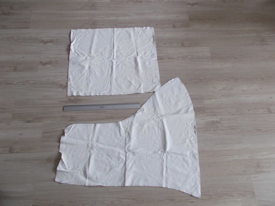 Skóra biała tapicerska