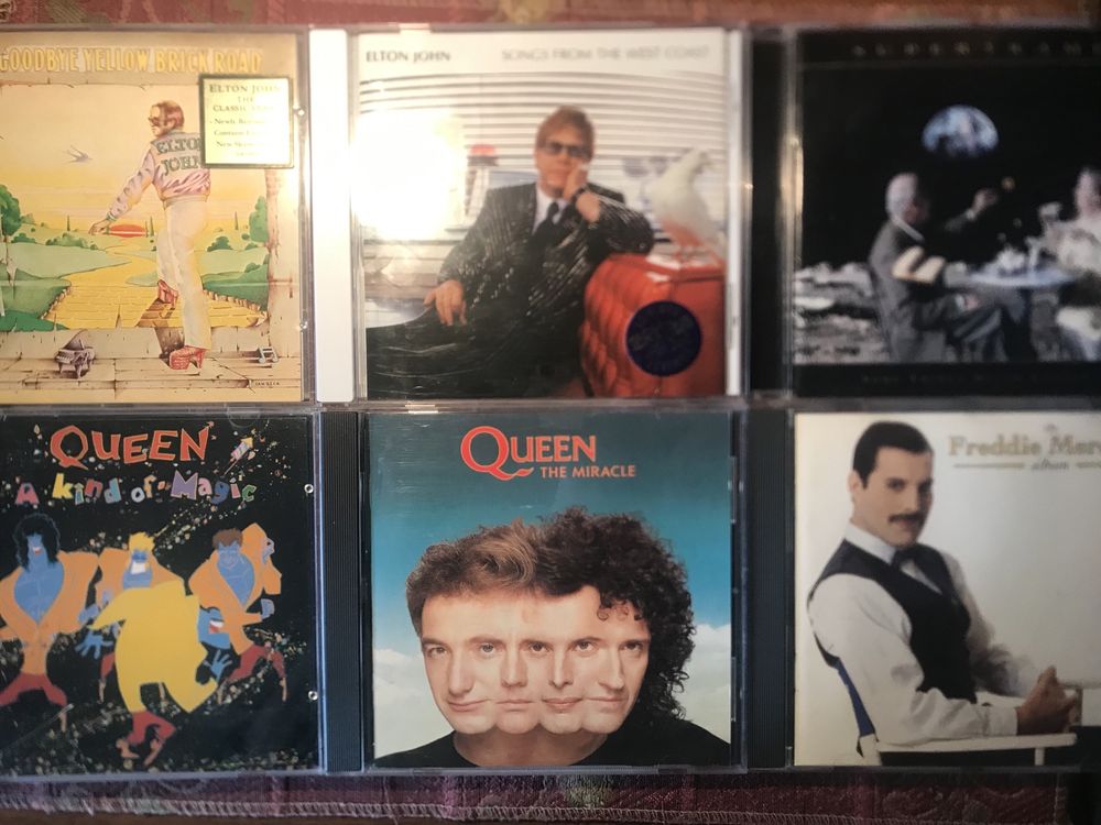 Queen Freddie Mercury Elton John Supertramp