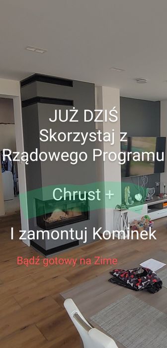 Kominek zabudowa wycena montaż