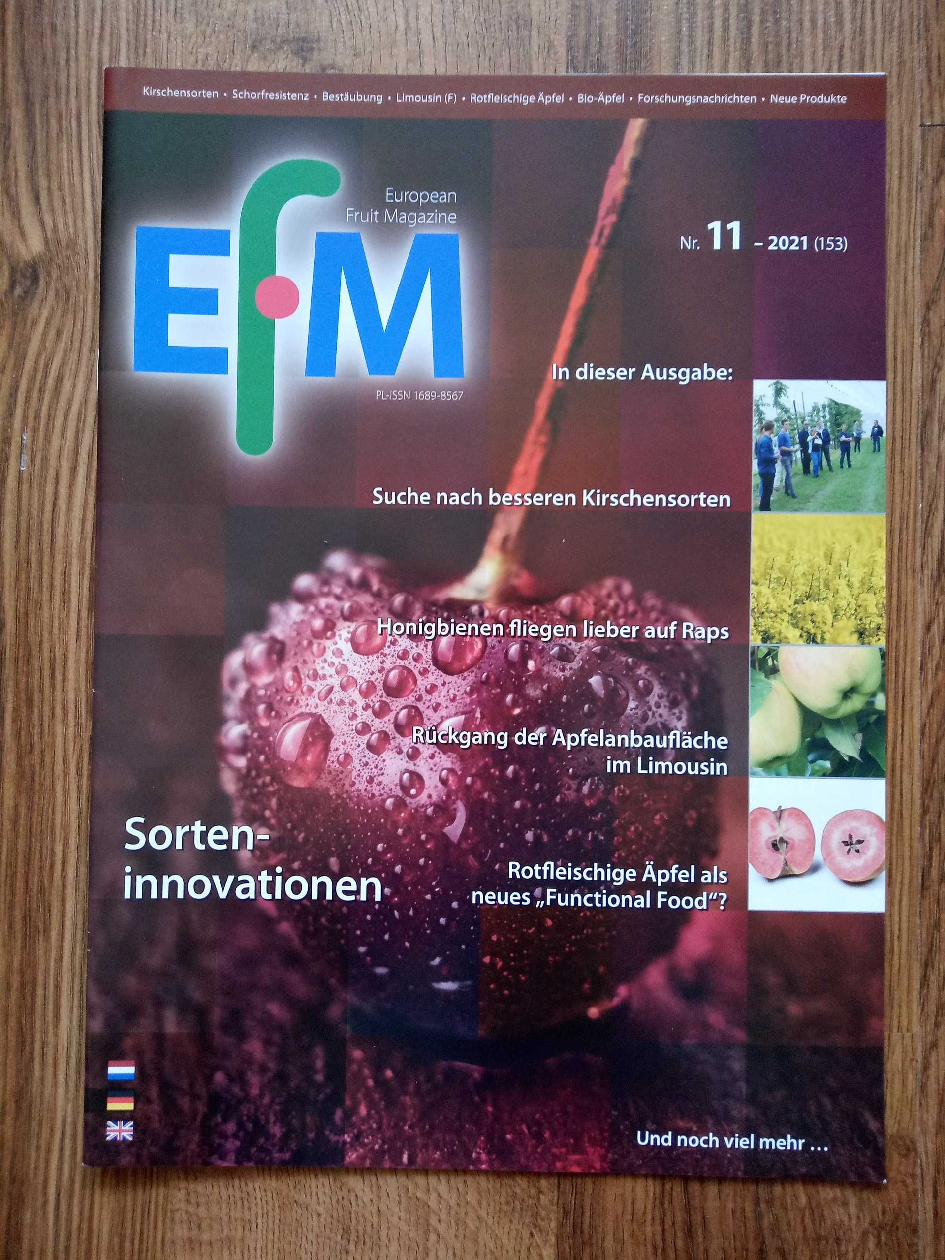 EFM European Friut Magazine 2021, 2022