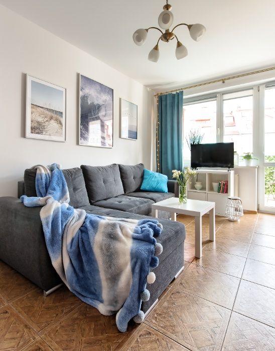 Apartament Puerto blisko morza z garażem