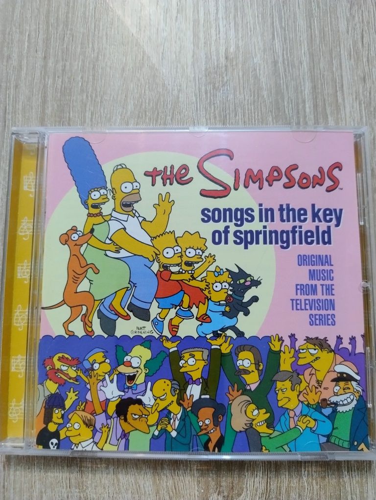 The Simpsons CD Music TV