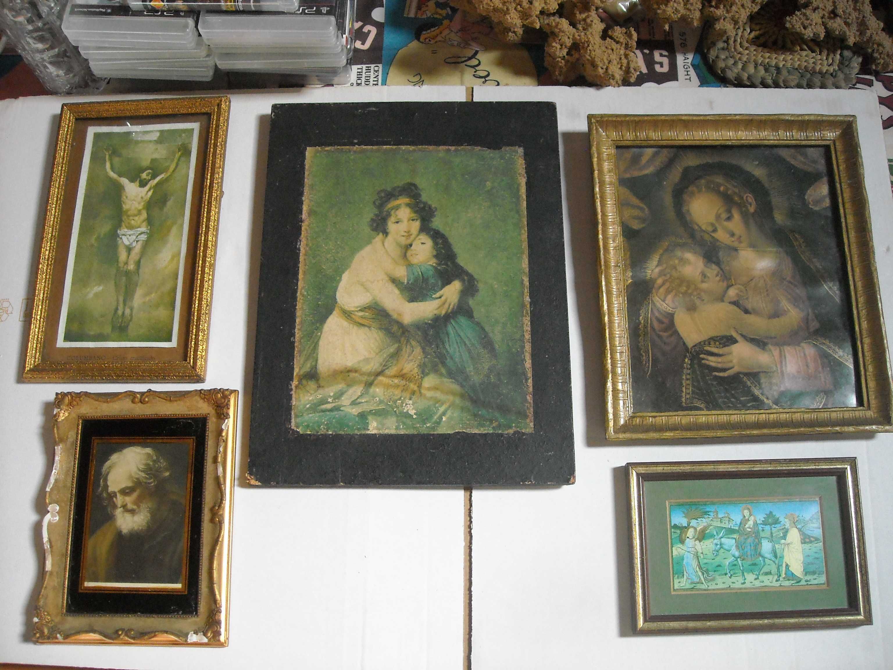 Quadros religiosos antigos gravuras arte sacra