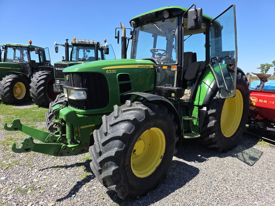 John Deere 6330, pneumatyka klima z Niemiec